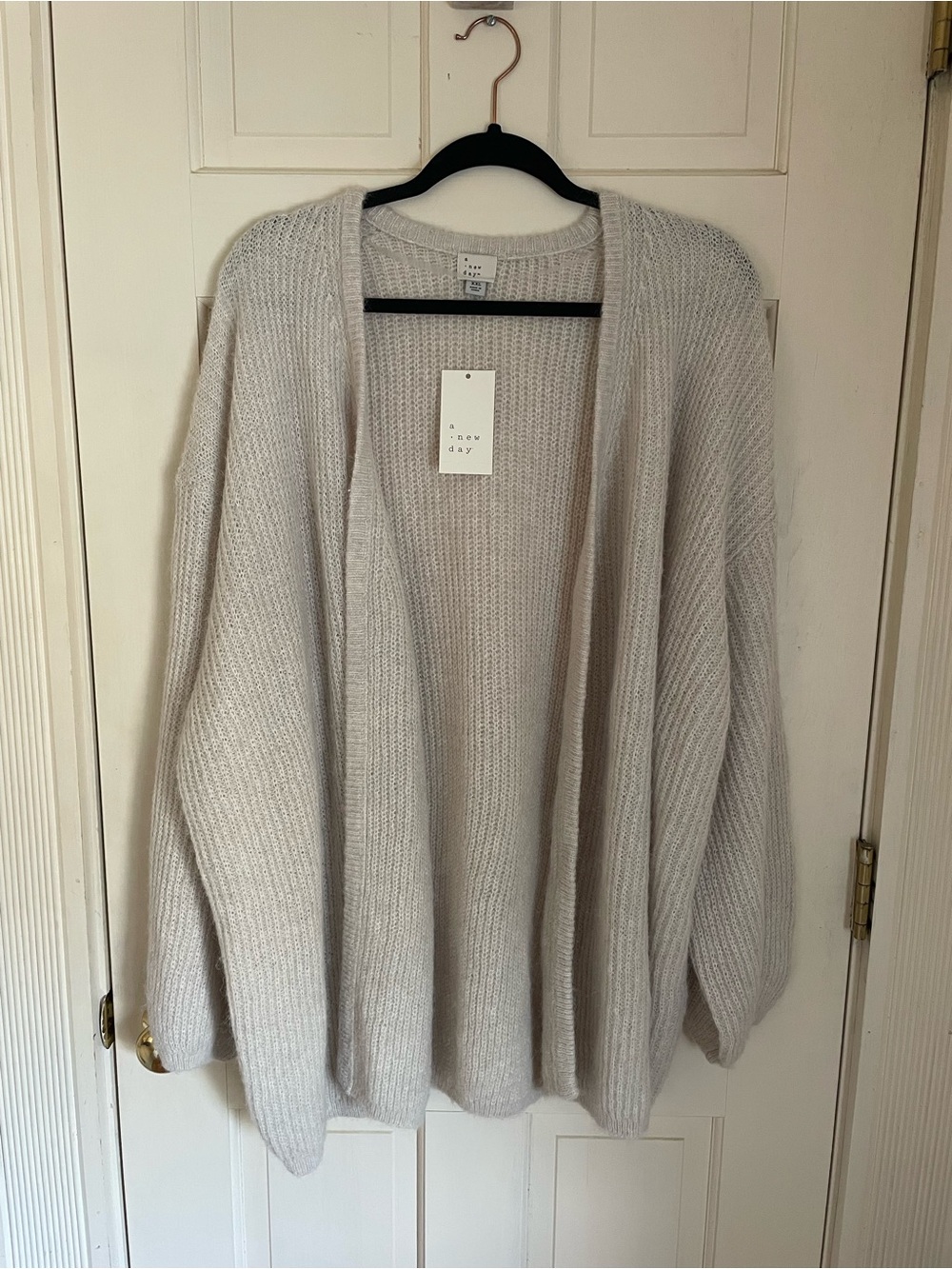 A New Day Women's Open-Front Cozy Cardigan Sweater